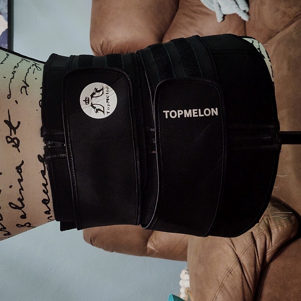 NEW - Topmelon - Black Waist Trainer Cincher - Large